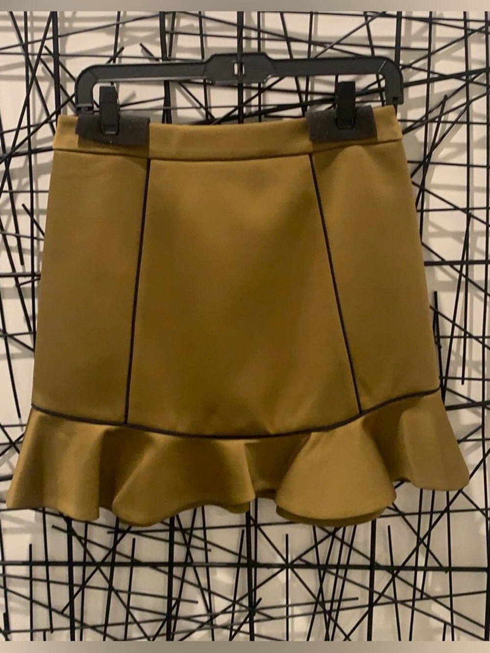 BCBGMaxAzria Olive green skirt